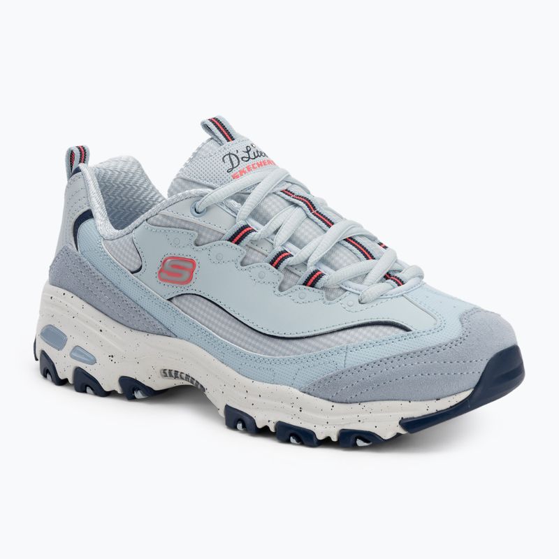 Dámské boty SKECHERS D'Lites Bold Views light blue/multi