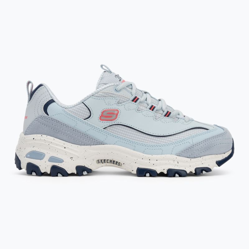 Dámské boty SKECHERS D'Lites Bold Views light blue/multi 2