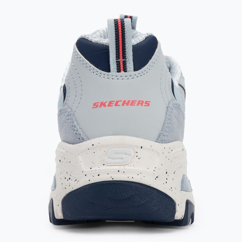 Dámské boty SKECHERS D'Lites Bold Views light blue/multi 6