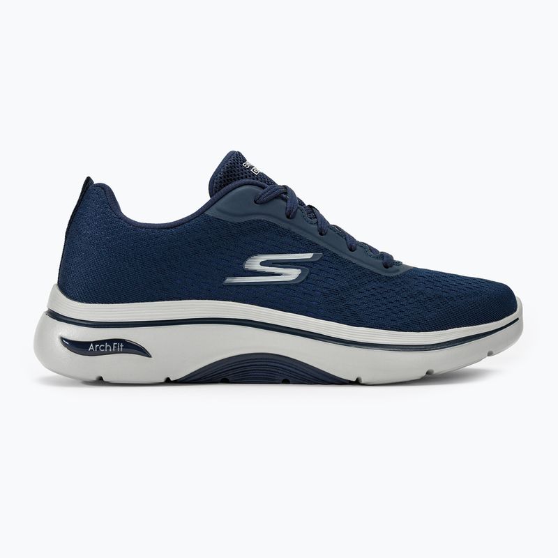Pánské boty SKECHERS Go Walk Arch Fit 2.0 Idyllic 2 navy/white 2