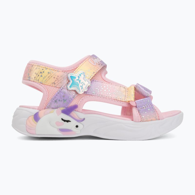 Dětské sandály SKECHERS Unicorn Dreams Majestic Bliss pink 2