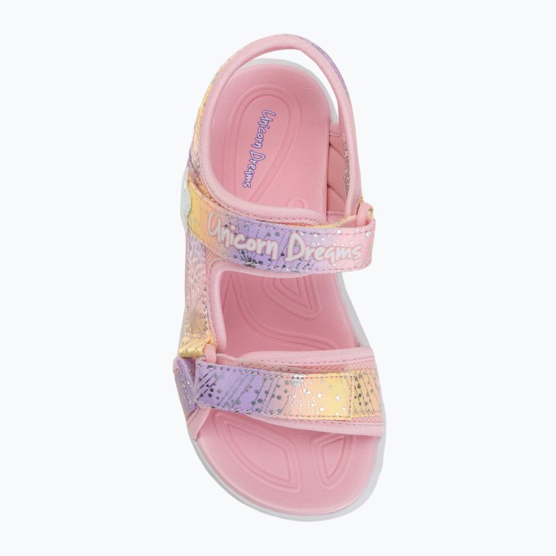 Dětské sandály SKECHERS Unicorn Dreams Majestic Bliss pink 5