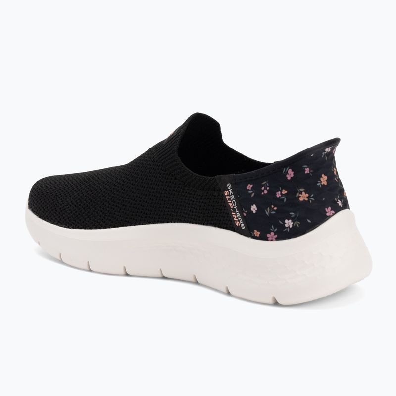 Dámské boty  SKECHERS Go Walk Flex Sunset Rose black 3