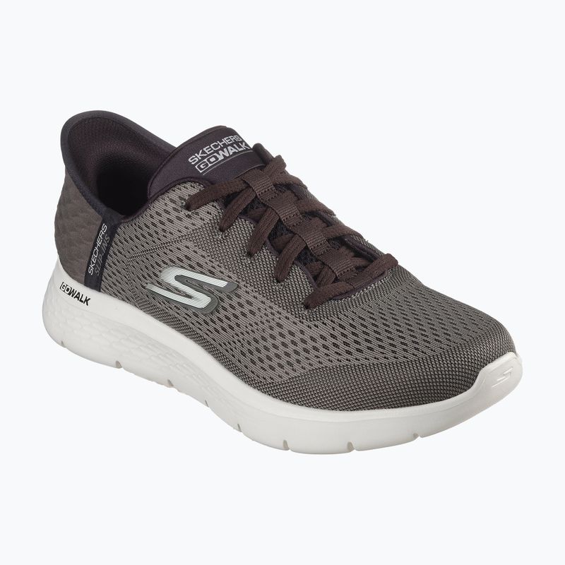 Pánské boty SKECHERS Slip-ins Go Walk Flex New World brown 8