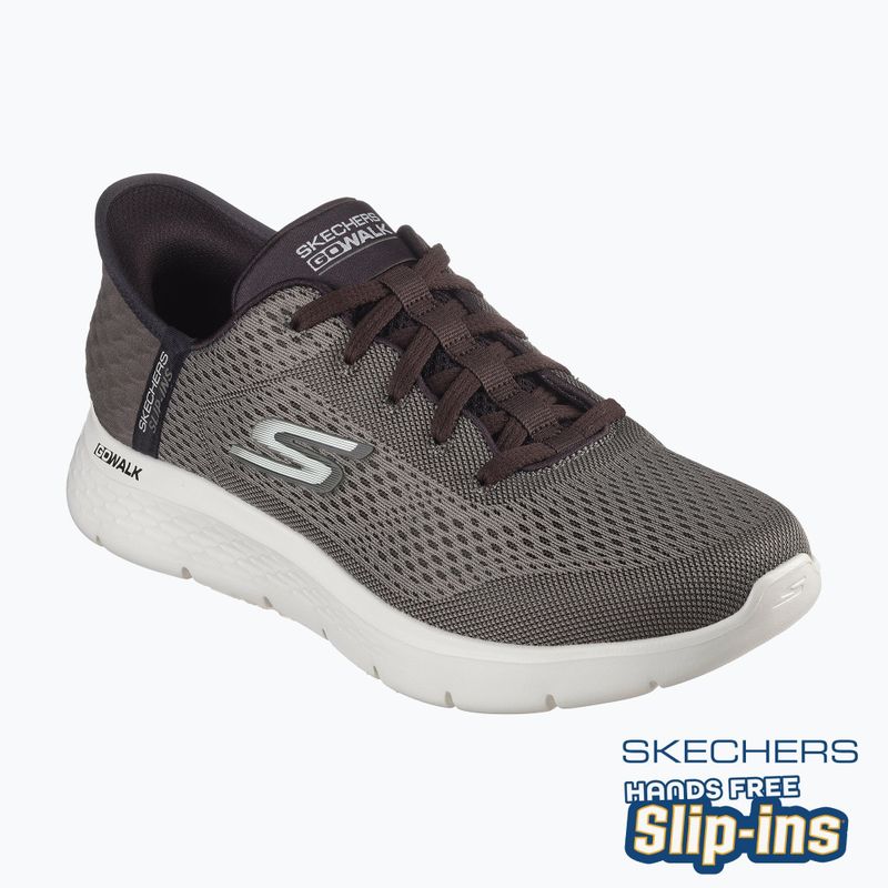 Pánské boty SKECHERS Slip-ins Go Walk Flex New World brown 15