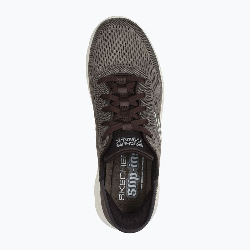 Pánské boty SKECHERS Slip-ins Go Walk Flex New World brown 11
