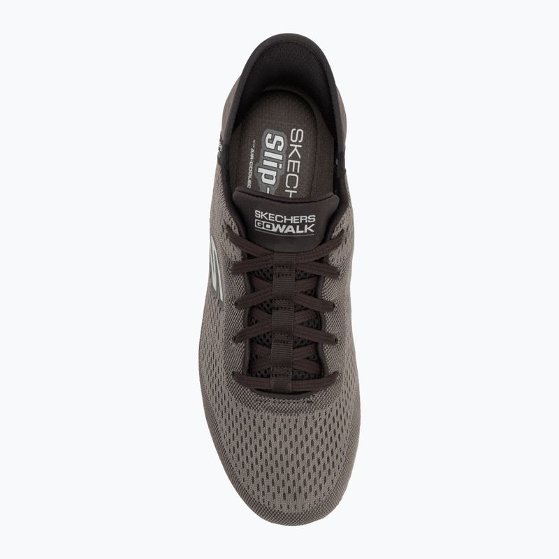 Pánské boty SKECHERS Slip-ins Go Walk Flex New World brown 5