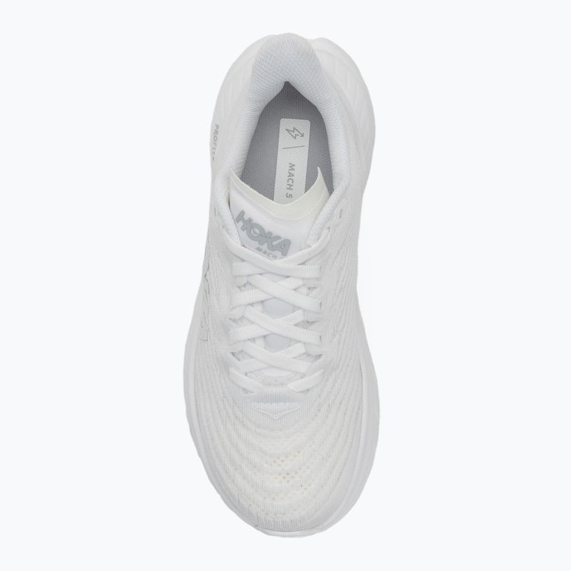 Dámské běžecké boty HOKA Mach 5 white/white 5