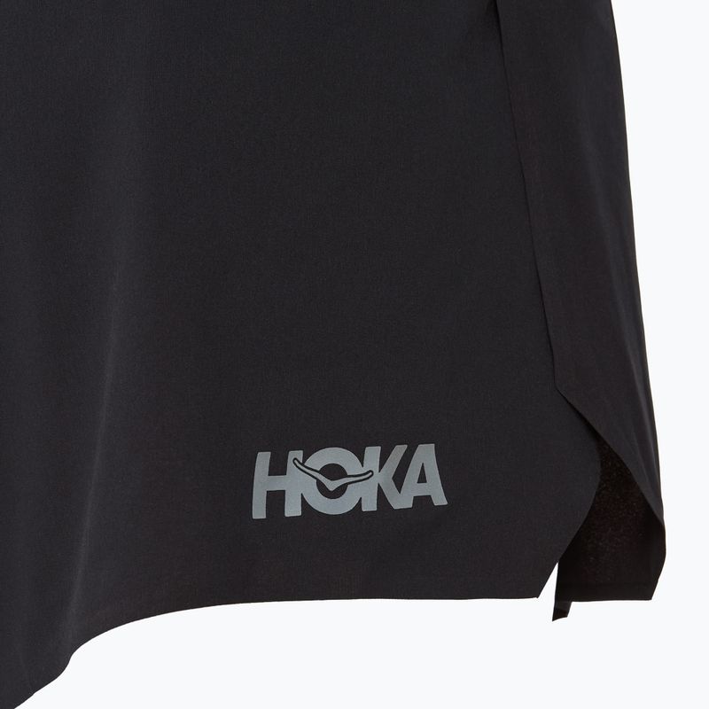Pánské běžecké šortky HOKA Race Day Split black 3