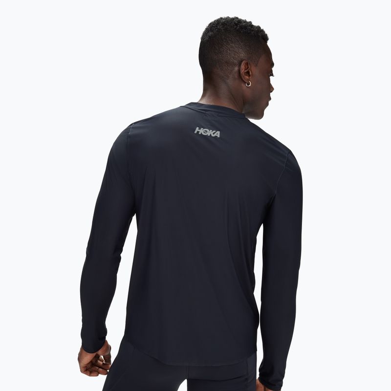 Pánské běžecké  tričko Longsleeve HOKA Airolite Run black 3