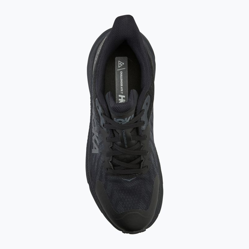 Pánské běžecké boty HOKA Challenger 7 GTX black/black 5