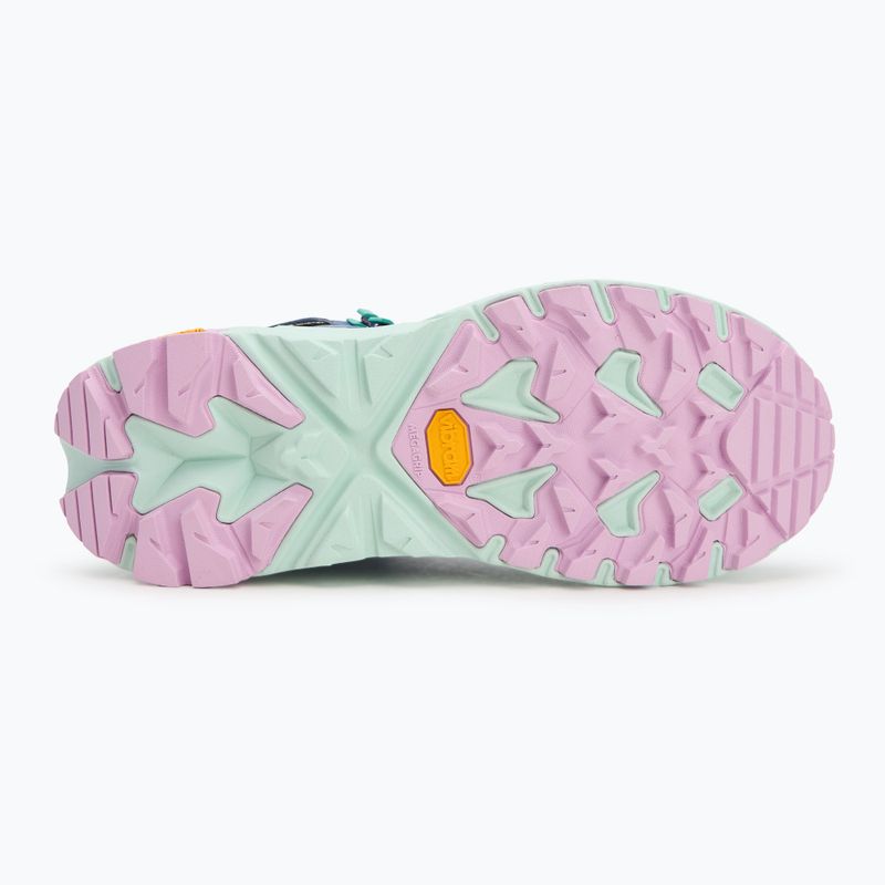 Turistické boty HOKA Trail Code GTX foggy night/aqua breeze 4