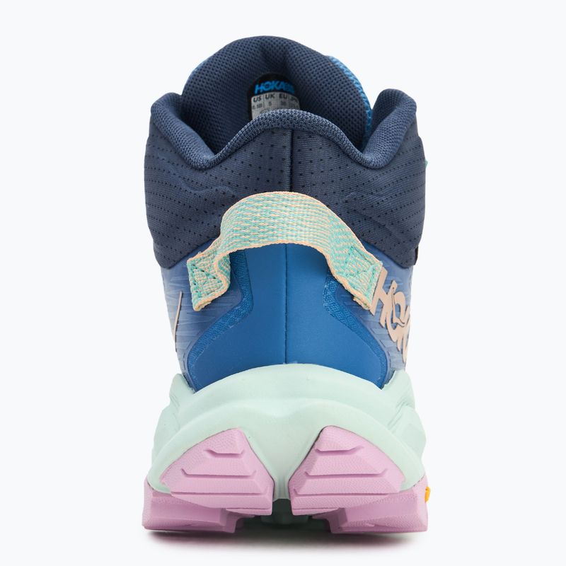 Turistické boty HOKA Trail Code GTX foggy night/aqua breeze 6