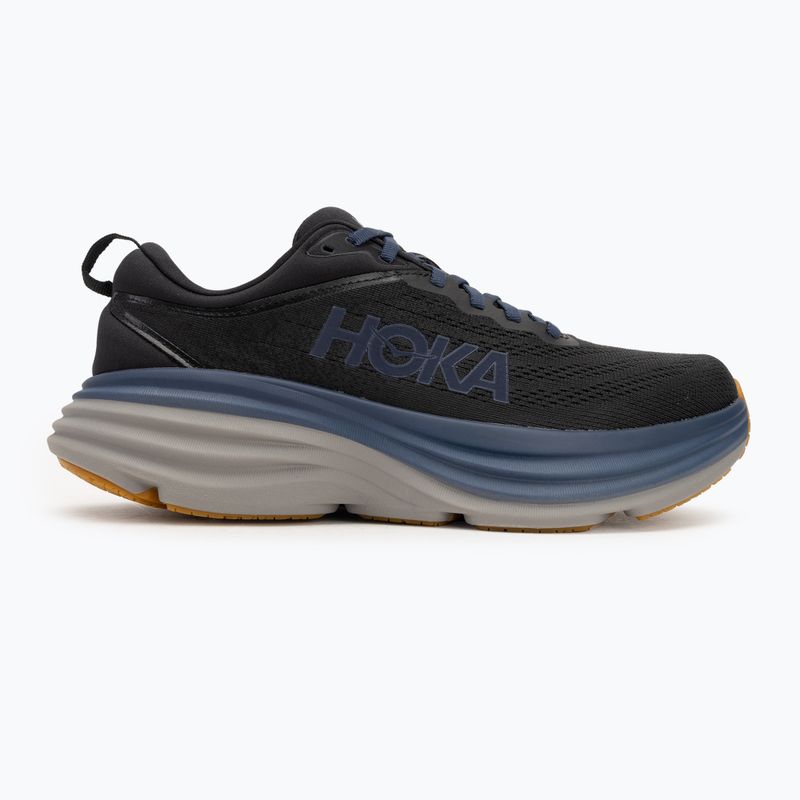 Pánské běžecké boty HOKA Bondi 8 black/ironore 2