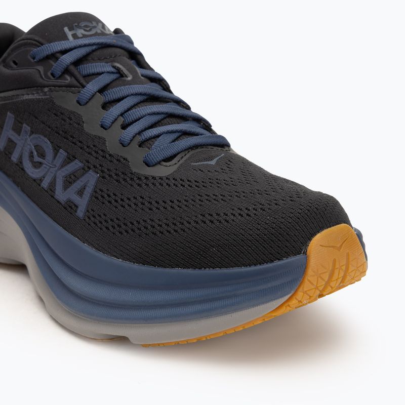 Pánské běžecké boty HOKA Bondi 8 black/ironore 7