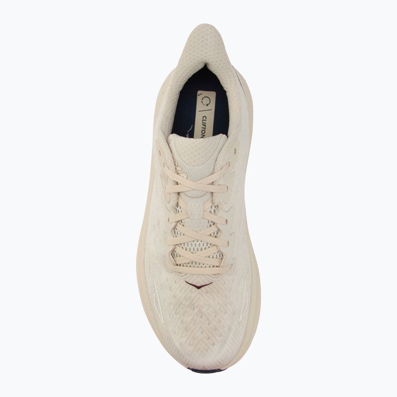 Pánská běžecká obuv HOKA Clifton 9 oat milk/alabaster 5