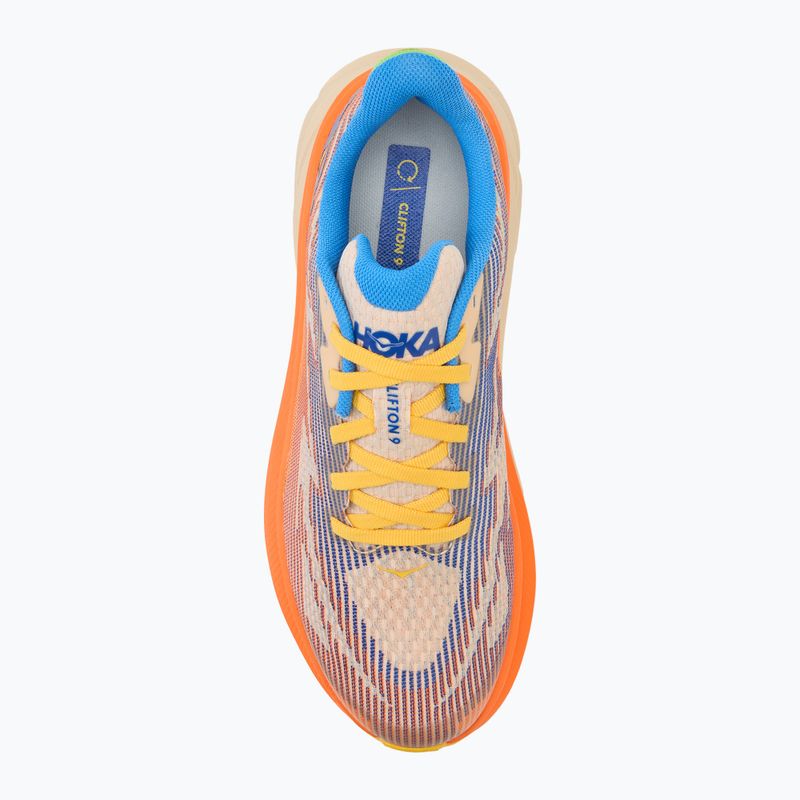 Dětské běžecké boty  HOKA Clifton 9 ultramarine/electric tangerine 5