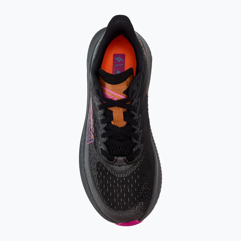 Dámské běžecké boty  HOKA Mach 6 black/fuchsia 5