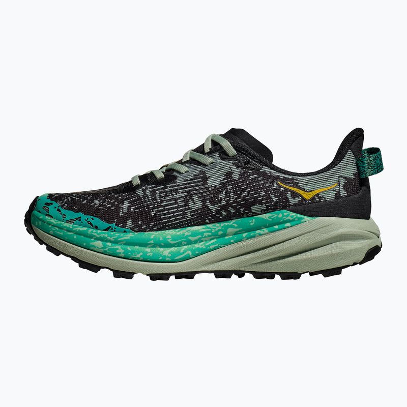 Dámské běžecké boty  HOKA Speedgoat 6 black/aloe vera 8