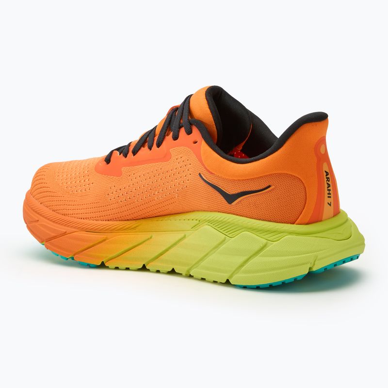 Dámské běžecké boty  HOKA Arahi 7 electric tangerine/black 3