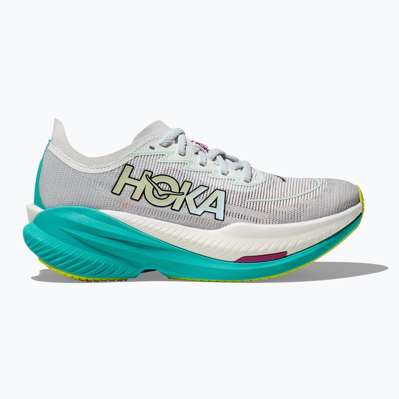 Dámské běžecké boty  HOKA Mach X 2 frost/electric aqua 9