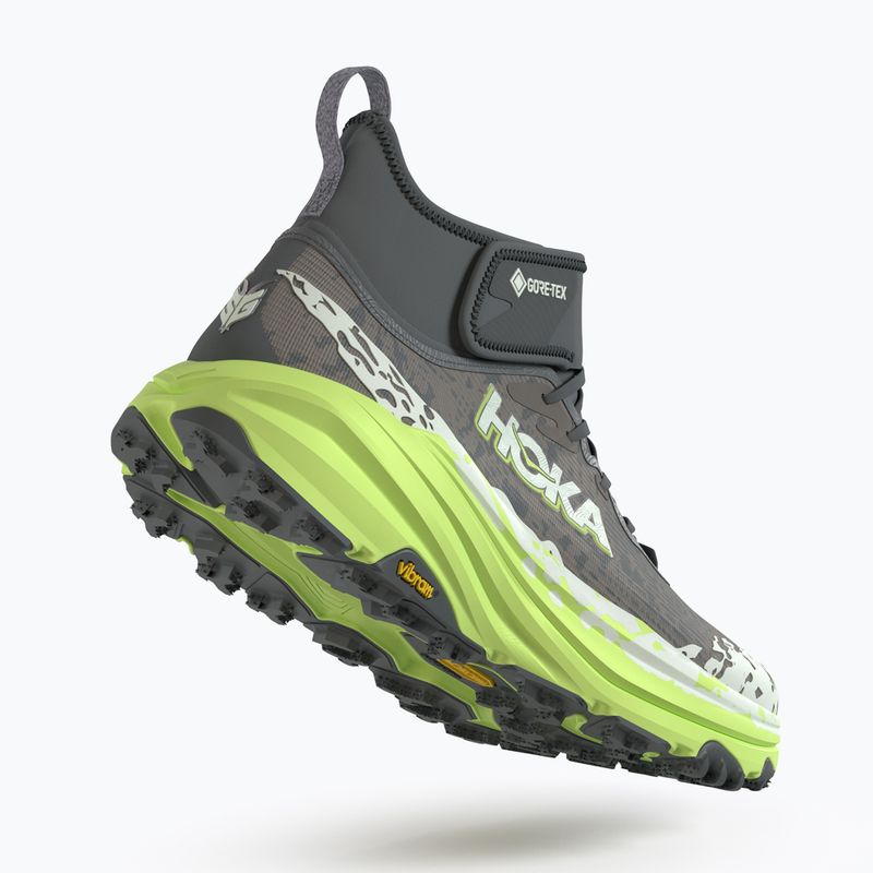 Pánské běžecké boty Hoka Speedgoat 6 MID GTX outer orbit/lettuce 13