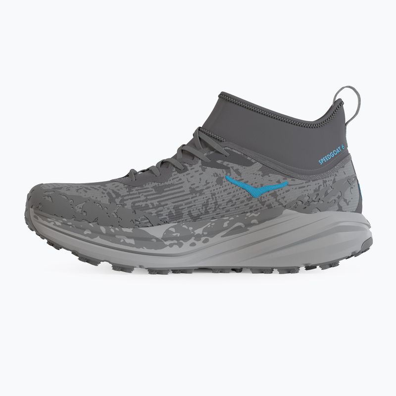 Pánské běžecké boty Hoka Speedgoat 6 MID GTX satellite grey/stardust 10