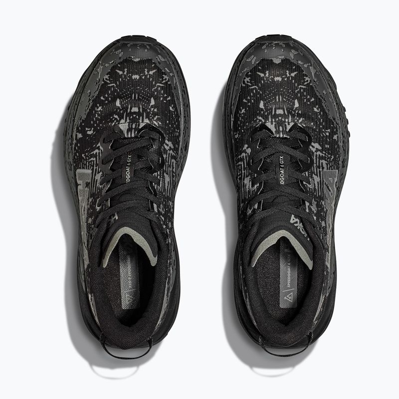 Dámské běžecké boty HOKA Speedgoat 6 GTX Wide black/alabaster 8