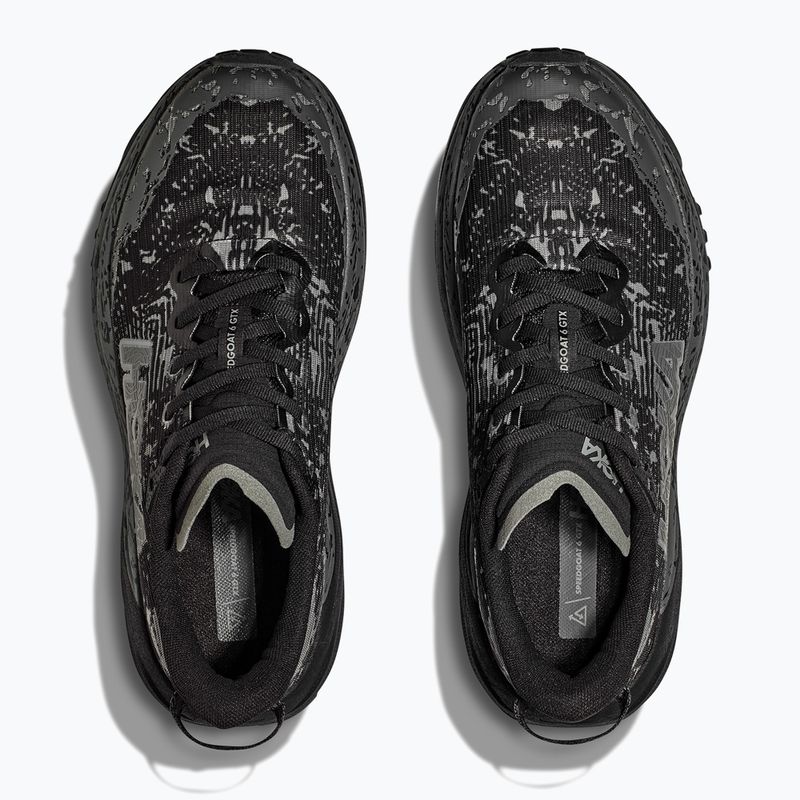 Dámská běžecká obuv HOKA Speedgoat 6 GTX Wide black/black 10