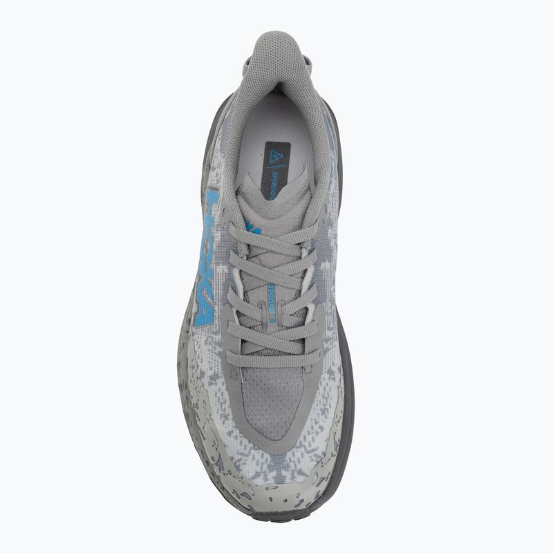 Dětské běžecké boty HOKA Speedgoat 6 galactic grey/hoka blue 5