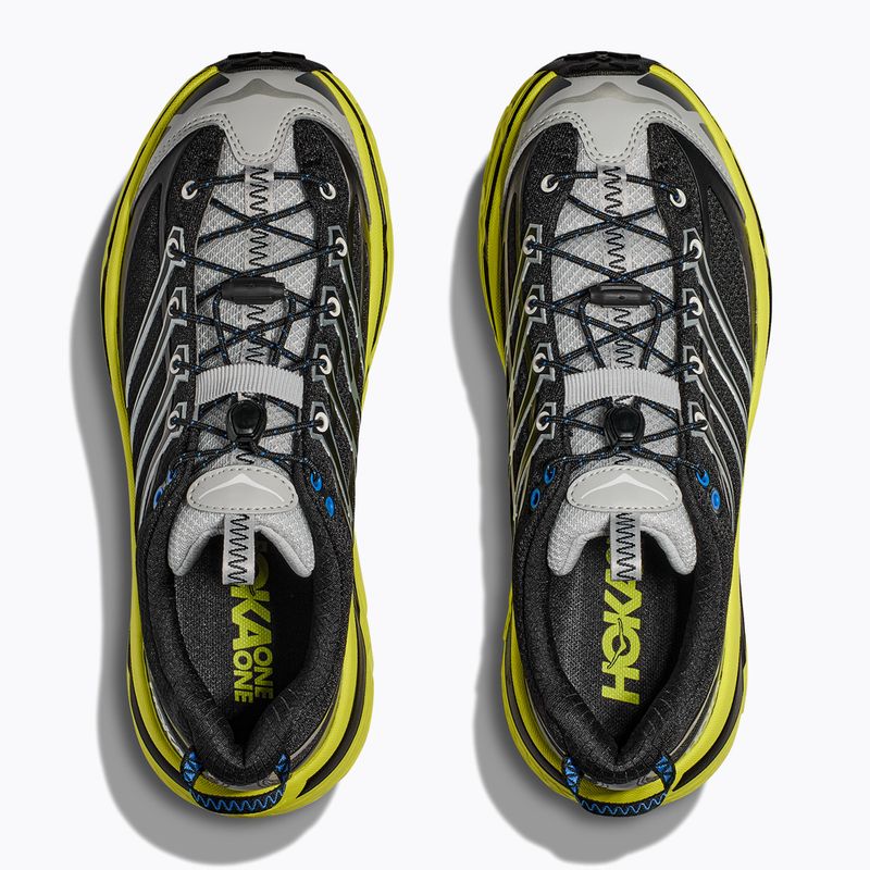 Boty HOKA Mafate Three 2 Black/Hoka Citrus 8