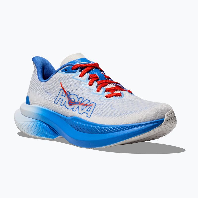 Dámské běžecké boty HOKA Mach 6 white/virtual blue 8