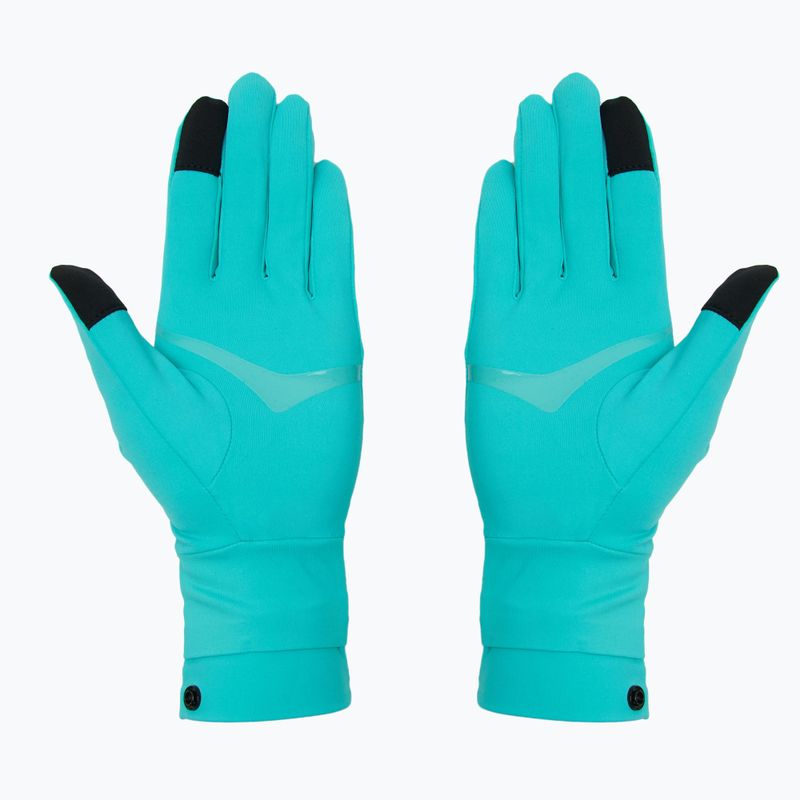 Běžecké rukavice HOKA Airolite Run electric aqua 3
