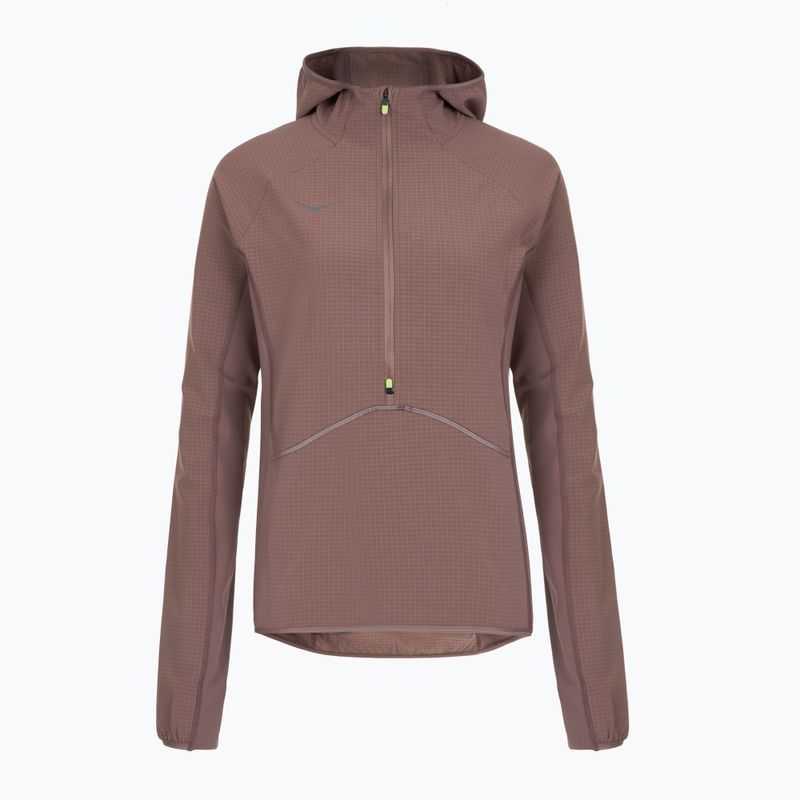 Dámská běžecká mikina HOKA Sky Glow Half Zip smokey quartz 4