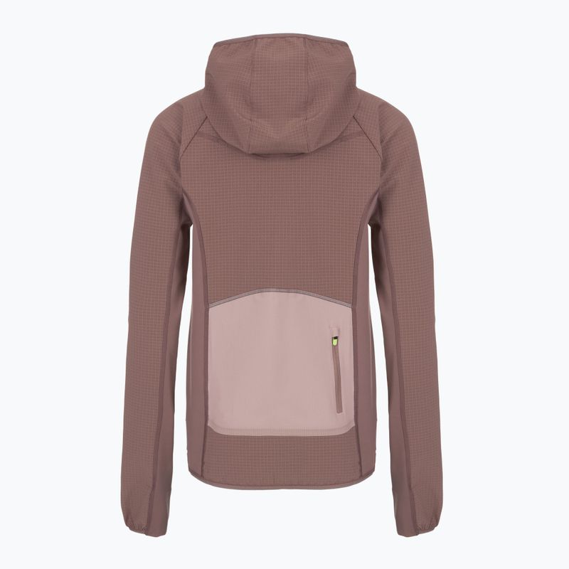 Dámská běžecká mikina HOKA Sky Glow Half Zip smokey quartz 5