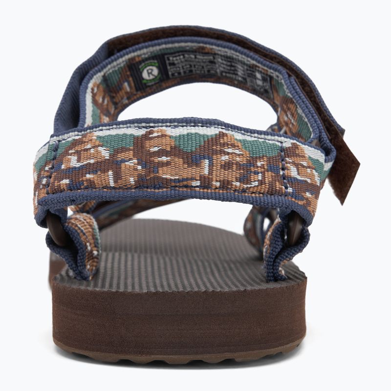 Pánské sandály Teva Original Universal desert mosaic/chocolate brown 6