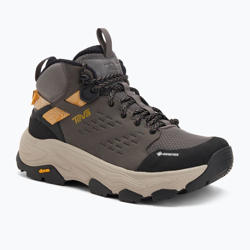Pánské trekové boty Teva Grandview Max GTX charcoal/black