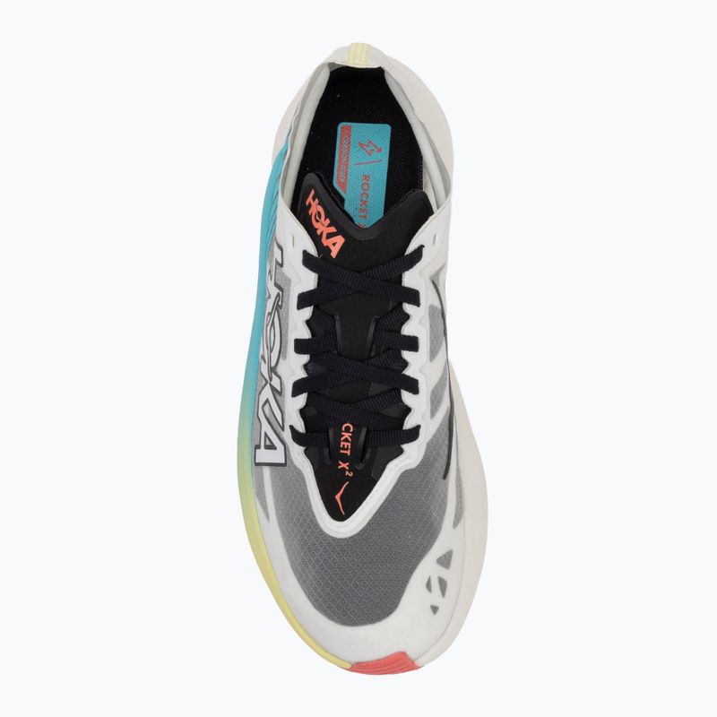 Běžecké boty HOKA Rocket X 2 yuzu/cielo blue 5