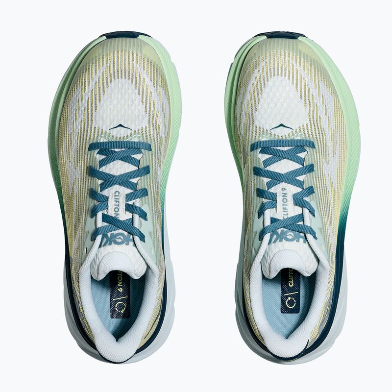 Dětské běžecké boty HOKA Clifton 9 droplet/blue twilight 8