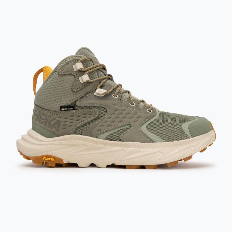 Pánské turistické boty HOKA Anacapa 2 Mid GTX sea moss/oat milk 2