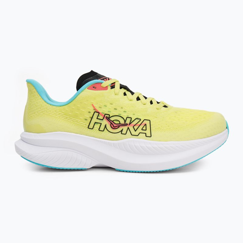 Pánské běžecké boty HOKA Mach 6 yuzu/cielo blue 2