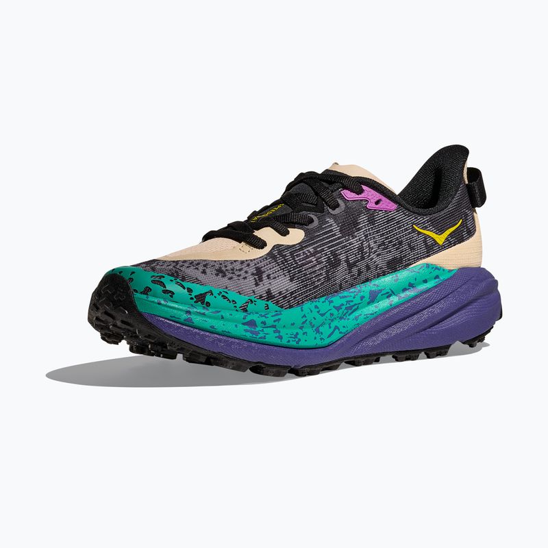 Dámské běžecké boty  HOKA Speedgoat 6 oatmeal/mountain iris 4