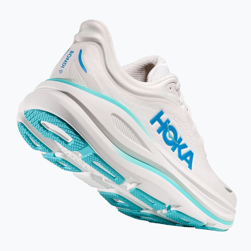 Pánské běžecké boty HOKA Bondi 9 white/hoka blue 4