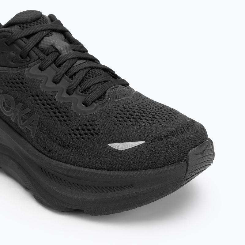 Pánské běžecké boty HOKA Bondi 9 Wide black/black 7