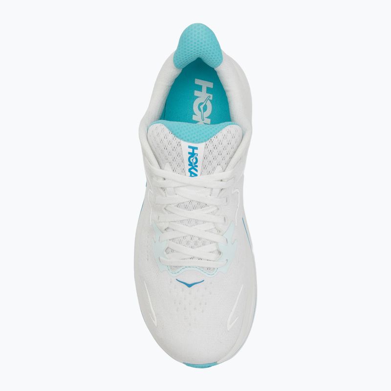 Pánské běžecké boty HOKA Clifton 10 white/skyward blue 5