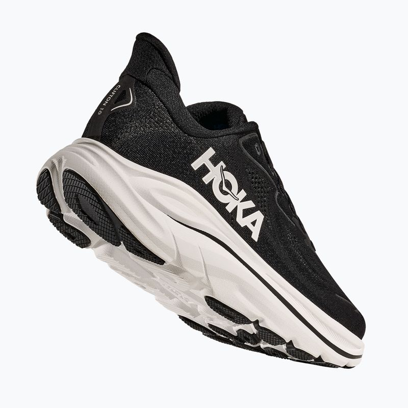 Dámské běžecké boty HOKA Clifton 10 Wide black/white 4