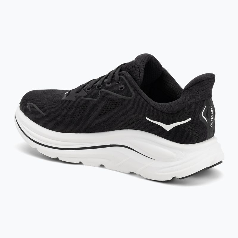 Dámské běžecké boty HOKA Clifton 10 Wide black/white 3