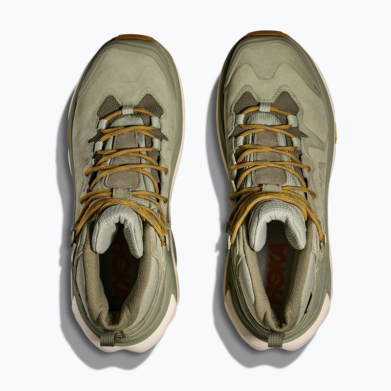 Pánské turistické boty HOKA Kaha 3 GTX sea moss/oat milk 8