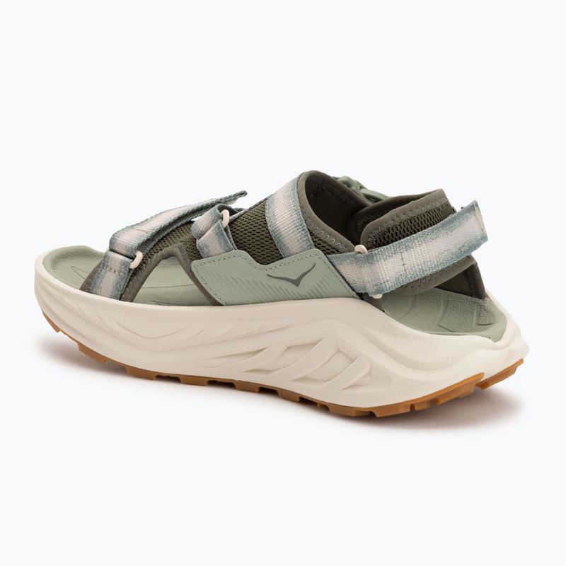 Pánské sandály HOKA Infini Hike TC green/sea moss/oat milk 3