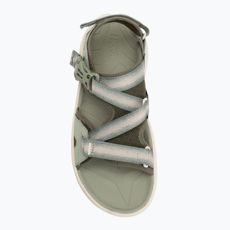 Pánské sandály HOKA Infini Hike TC green/sea moss/oat milk 5